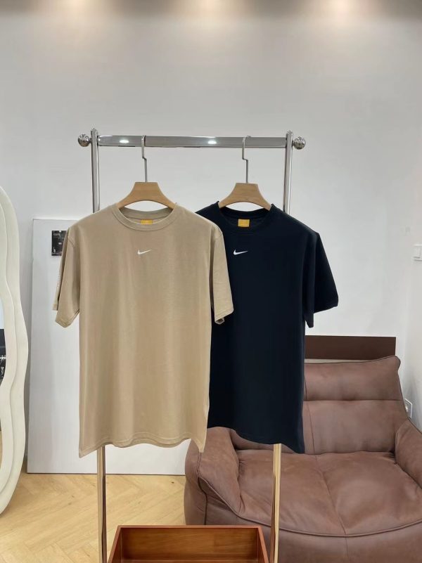 Premium Nike Short Sleeves Khaki Knit Print Luxury