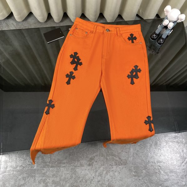 High Quality Levi'S Jeans Orange Denim Vintage Luxury