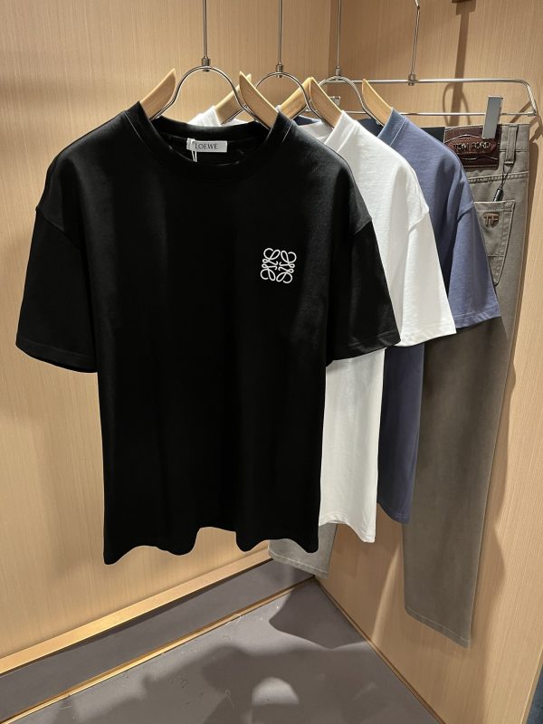 Premium Quality Loewe Short Sleeves Cotton Classic Style