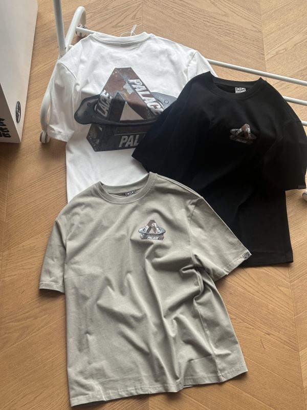 Premium Quality Oakley Short Sleeves Black Cotton Logo Style