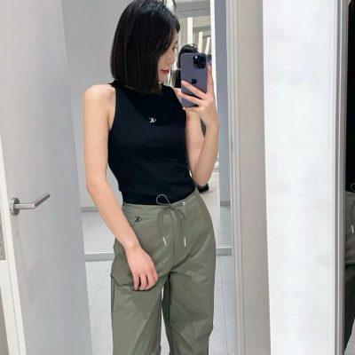 Premium Calvin Klein Vest Black Minimalist Luxury