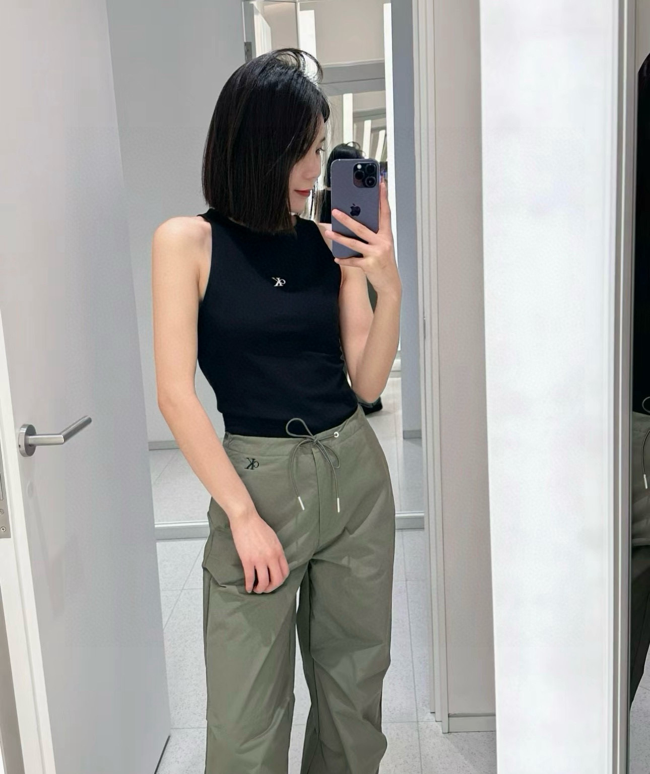 Premium Calvin Klein Vest Black Minimalist Luxury