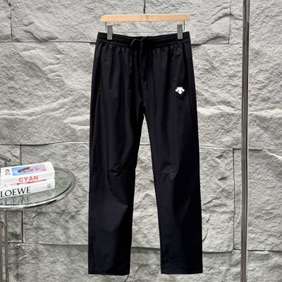 Premium Descente Trousers Green Logo Style