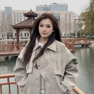 Premium Stone Island Coats White Leather Logo Luxury