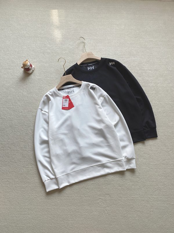 High Quality Helly Hansen Long Sleeves Black Cotton Breathable Collection