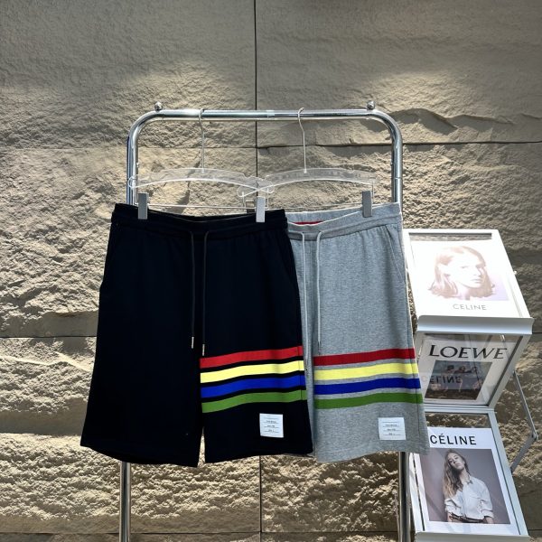 Best Selling Thom Browne Shorts Red Knit Classic Luxury
