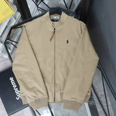 Premium Ralph Lauren Coat Navy Classic Luxury