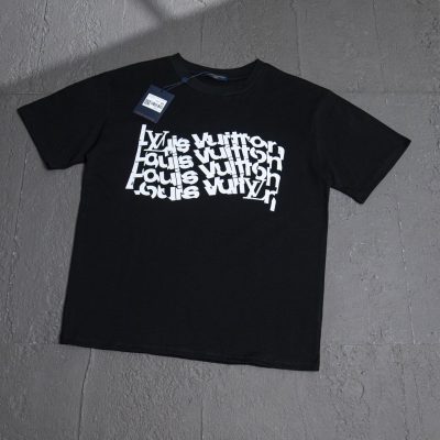Luxury Louis Vuitton Short Sleeves Print Style