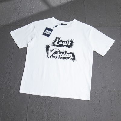Best Selling Louis Vuitton Short Sleeves Cotton Luxury