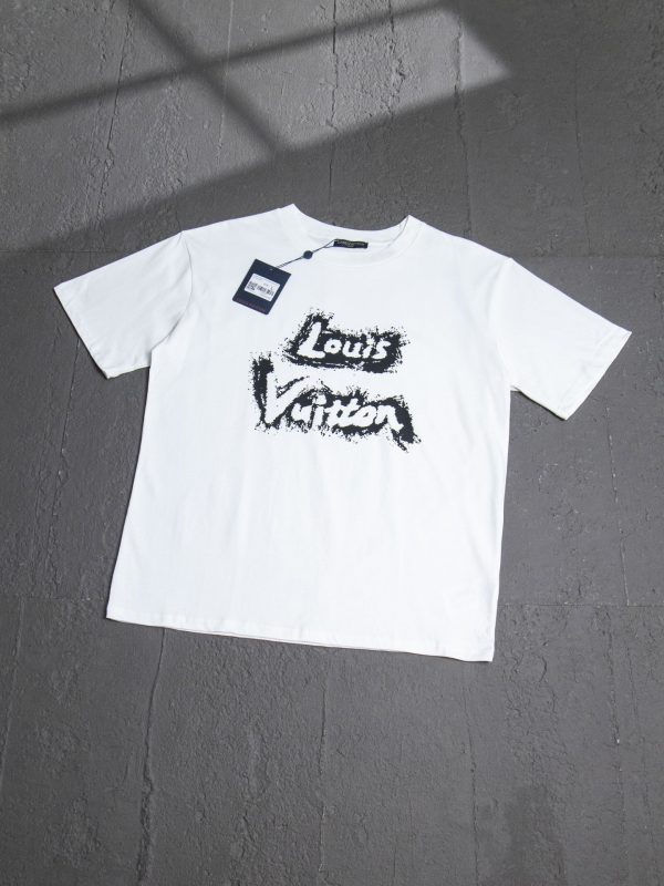 Best Selling Louis Vuitton Short Sleeves Cotton Luxury