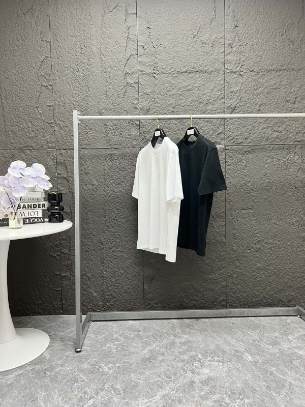 High Quality Louis Vuitton Short Sleeves Black Cotton Monogram Collection