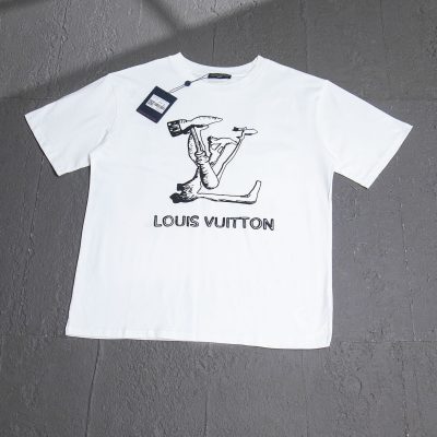 High Quality Louis Vuitton Short Sleeves Cotton Collection