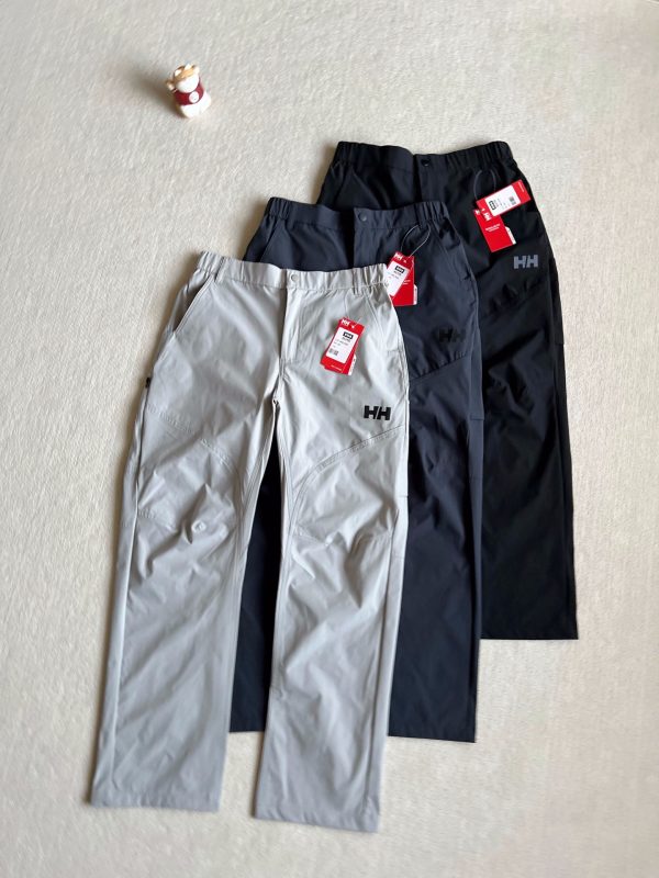 High Quality Helly Hansen Trousers Black Nylon Casual Luxury