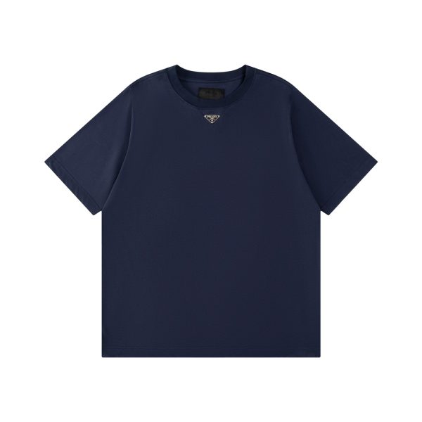 Best Selling Prada Short Sleeves Cotton Breathable Collection