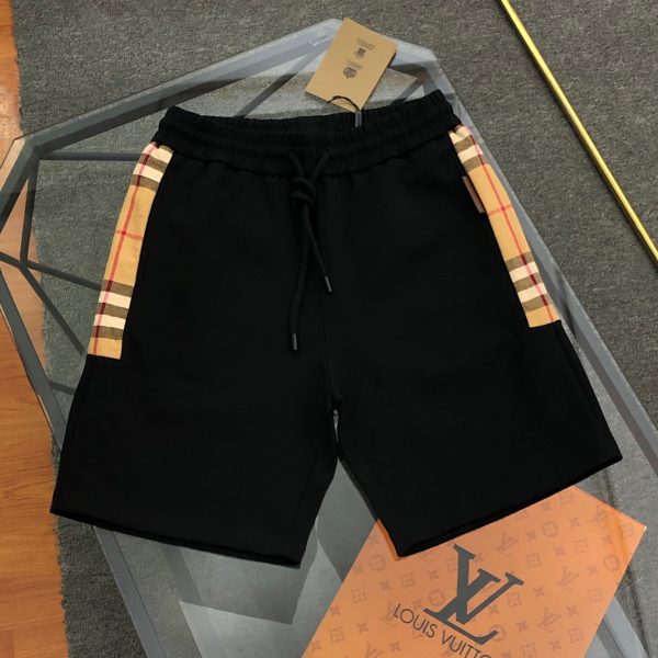 Best Selling Burberry Shorts Black Cotton Casual Style