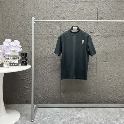 Premium Quality Burberry Short Sleeves Cotton Logo Style