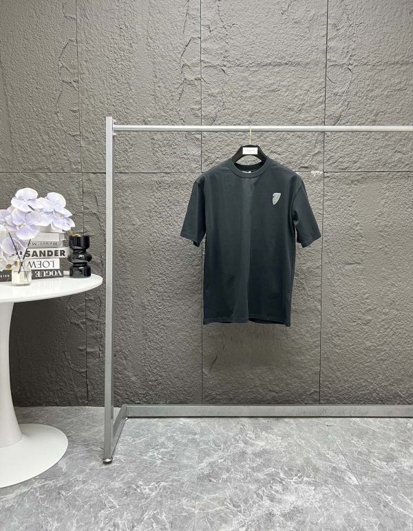 Premium Quality Burberry Short Sleeves Cotton Logo Style