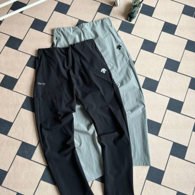 Premium Quality Descente Pants Black Casual Style