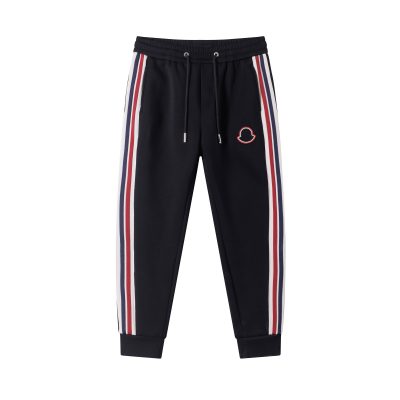 Best Selling Moncler Casual Pants Black Casual Luxury