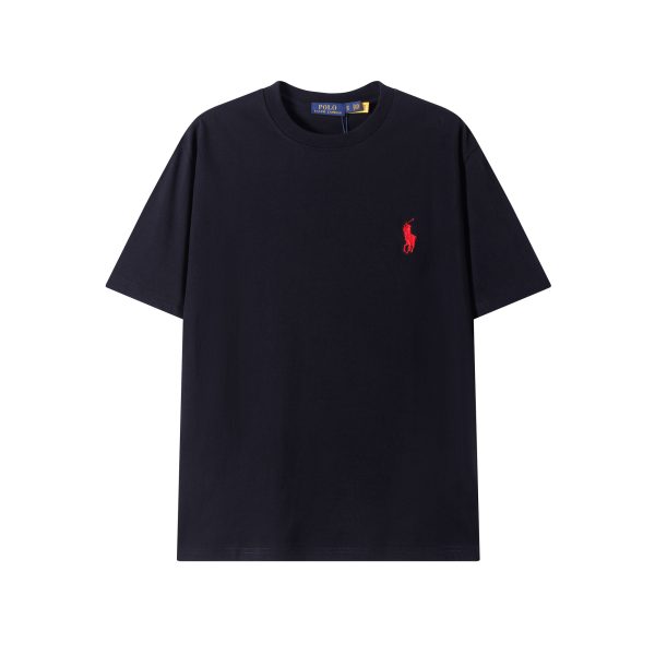 Best Selling Ralph Lauren Short Sleeves Black Cotton Classic Collection