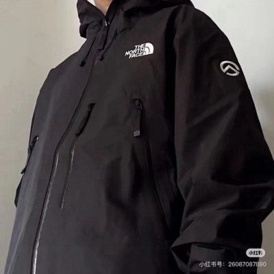 High Quality The North Face Down Jackets Black Oversized Style