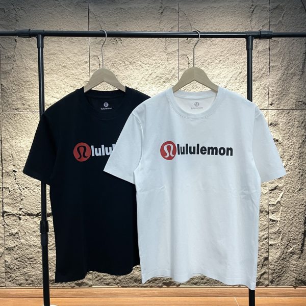 Best Selling Lululemon Short Sleeves Black Cotton Classic Collection