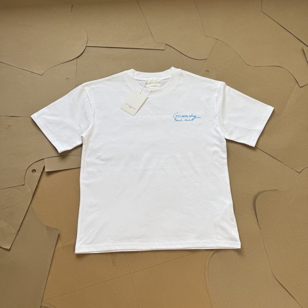 High Quality Givenchy Short Sleeves Cotton Solid Collection