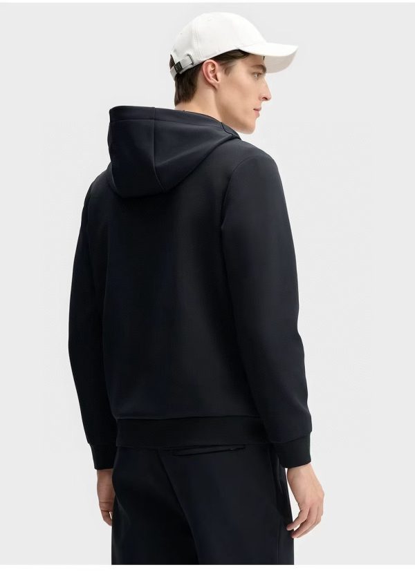 Premium Fila Jackets Black Knit Casual Luxury
