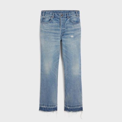 Premium Quality Celine Jeans Blue Denim Classic Style