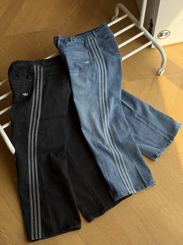 Best Selling Adidas Jeans Black Denim Classic Style