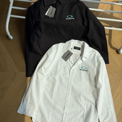 Premium Quality Balenciaga Long Sleeves Black Logo Style