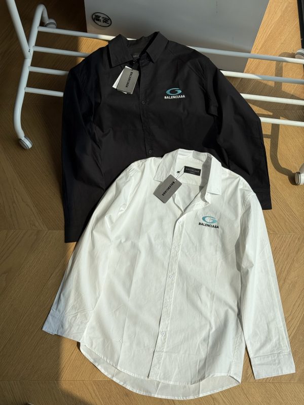 Premium Quality Balenciaga Long Sleeves Black Logo Style