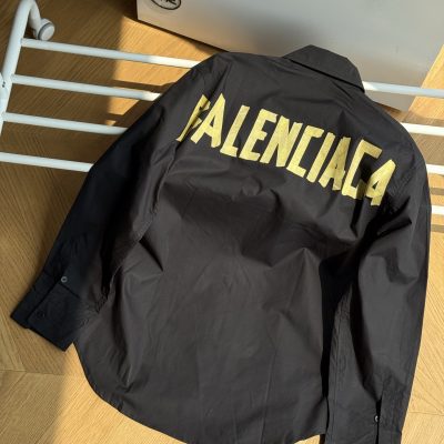 Premium Balenciaga Long Sleeves Yellow Print Collection
