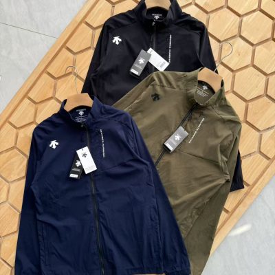Premium Quality Descente Long Sleeves Black Breathable Luxury