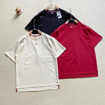 Best Selling Under Armour Short Sleeves Black Cotton Classic Style