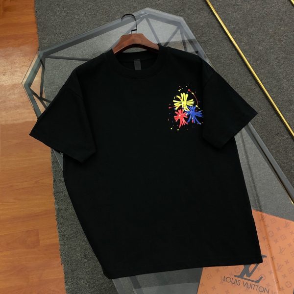 Premium Chrome Hearts Short Sleeves Black Washed Collection
