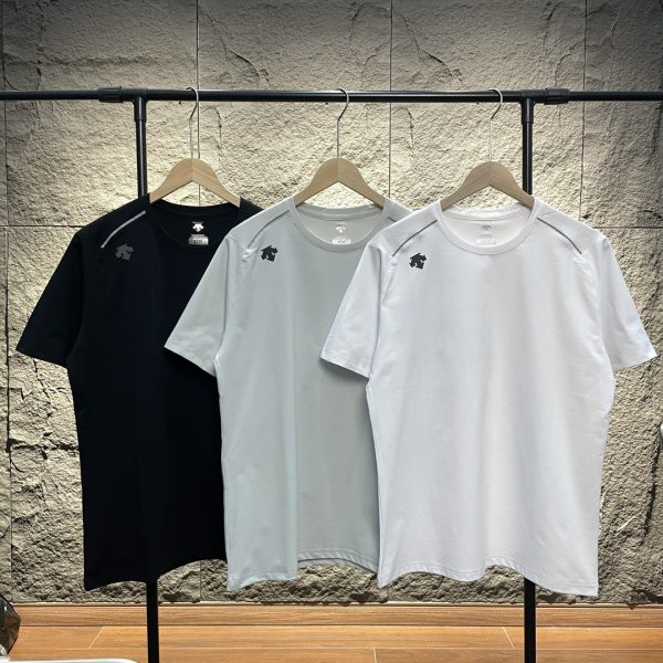 Luxury Express Short Sleeves Black Cotton Patchwork Luxury