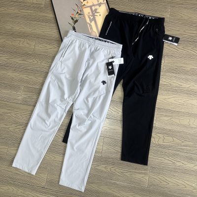 Best Selling Descente Pants Black Breathable Luxury