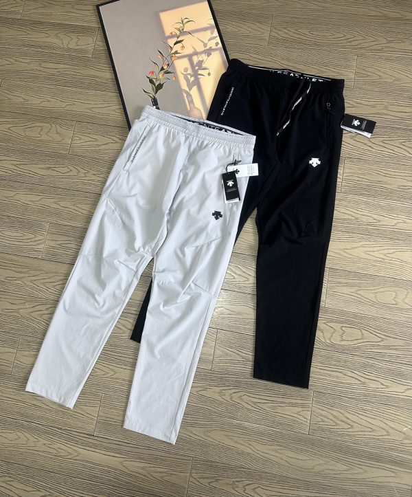 Best Selling Descente Pants Black Breathable Luxury