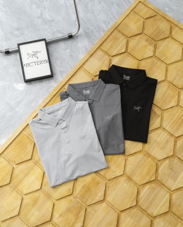 High Quality Gap Short Sleeves Black Polyester Breathable Luxury