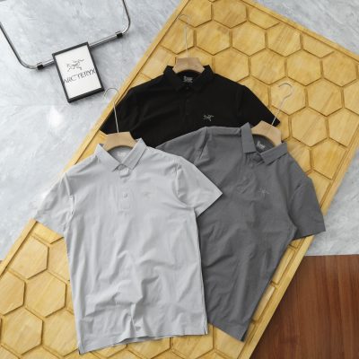 Premium Gap Short Sleeves Black Polyester Breathable Luxury