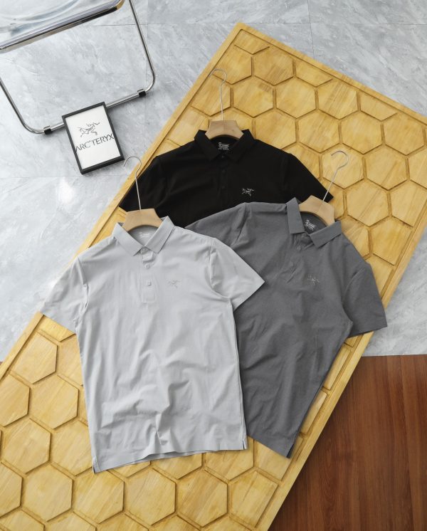 Premium Gap Short Sleeves Black Polyester Breathable Luxury