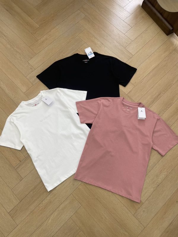 Best Selling Jordan Short-Sleeved T-Shirts Black Knit Classic Collection