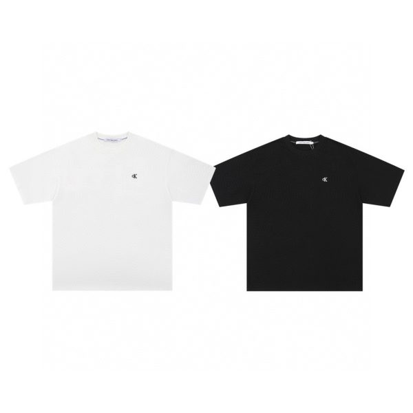 Best Selling Calvin Klein Short Sleeves Black Cotton Classic Style