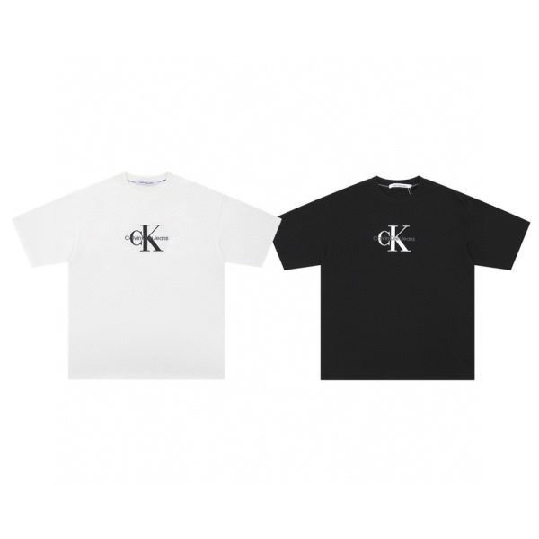Best Selling Calvin Klein Short Sleeves Black Cotton Classic Style