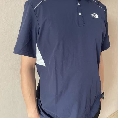Luxury The North Face Short-Sleeved Gray Cotton Breathable Collection