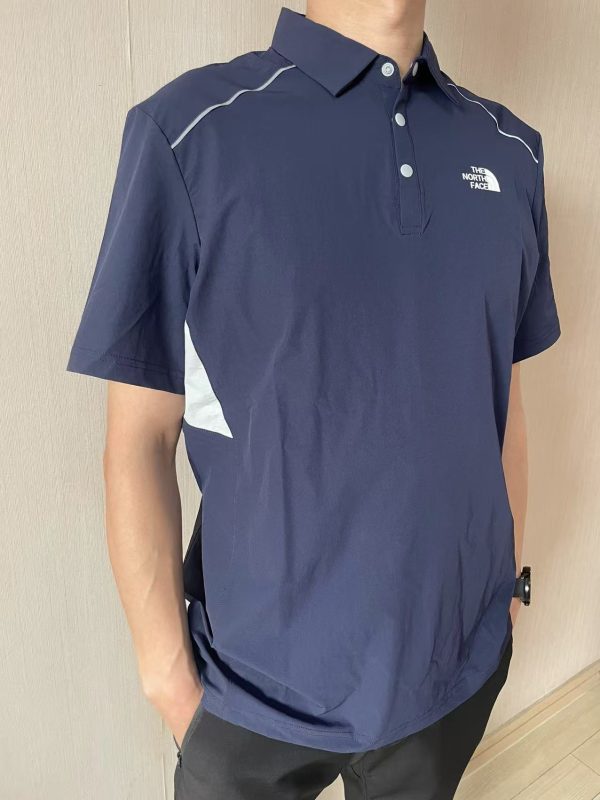 Luxury The North Face Short-Sleeved Gray Cotton Breathable Collection