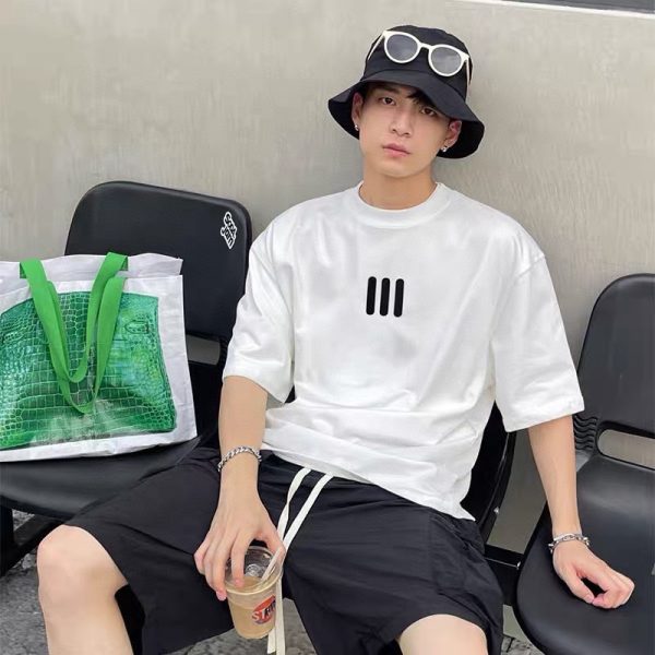Best Selling Fear Of God Short Sleeves Black Cotton Print Luxury