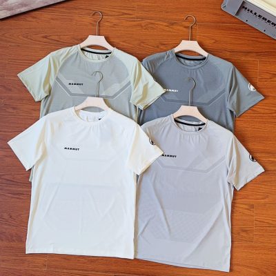 Luxury Mammut Short Sleeves Gray Classic Luxury