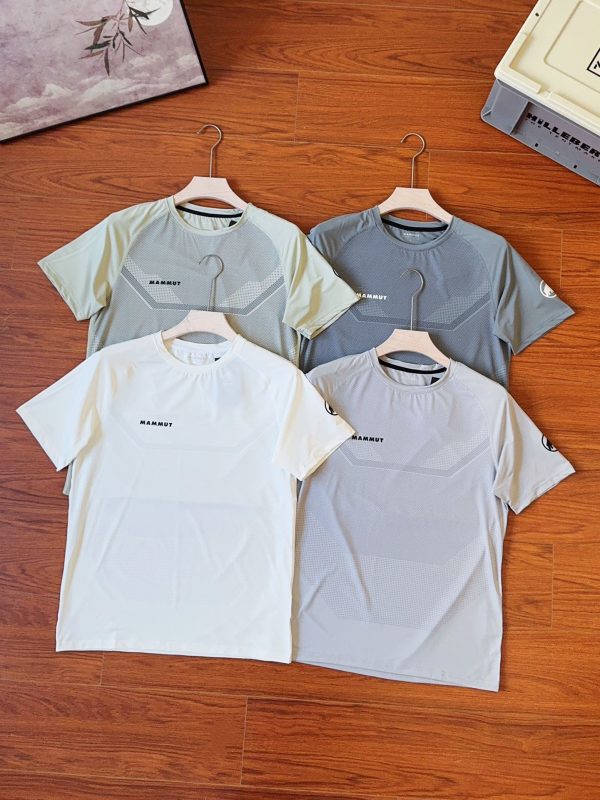 Luxury Mammut Short Sleeves Gray Classic Luxury